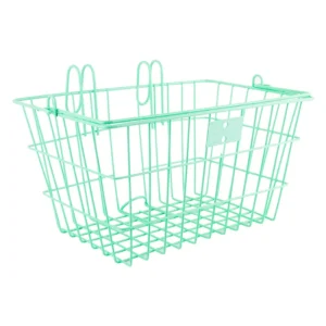 BASKET SUNLT FT WIRE L/O S-GN 14.5x8.5x7