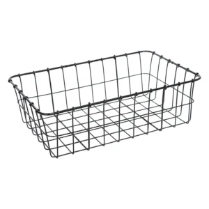 BASKET WALD #37GB 15x10x5 NO/HDWR BK