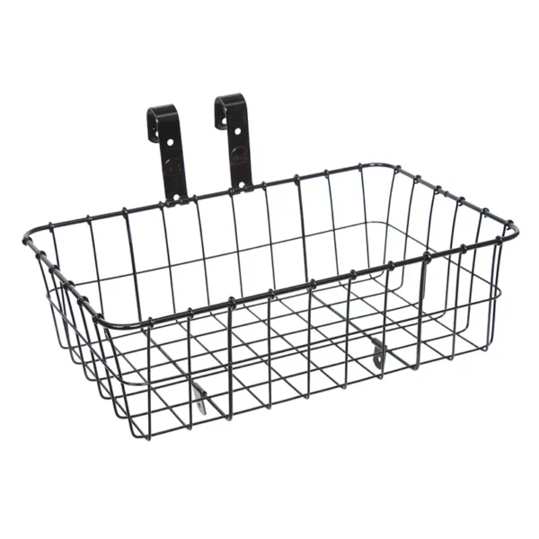 BASKET WALD 137 STD SMALL-15x10x5 BLK W/BRACES&HRDWR