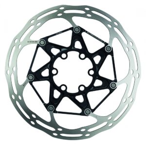 BRAKE PART SRAM DISC ROTOR 180 C-LINE 6B 2-PIECE ROUNDED STL BOLTS