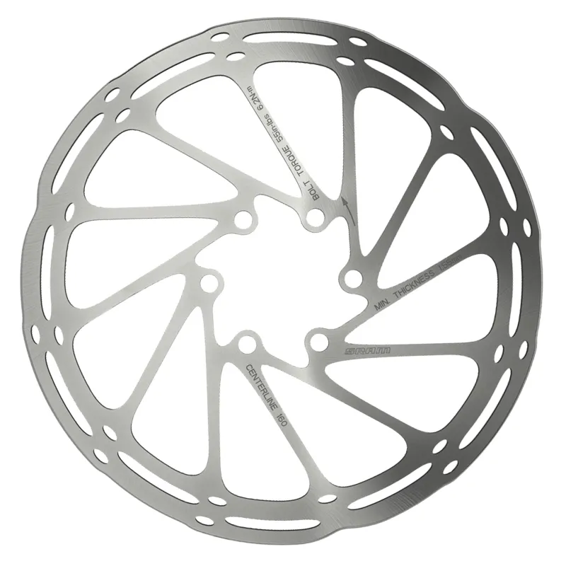 BRAKE PART SRAM DISC ROTOR 220 C-LINE 6B ROUNDED