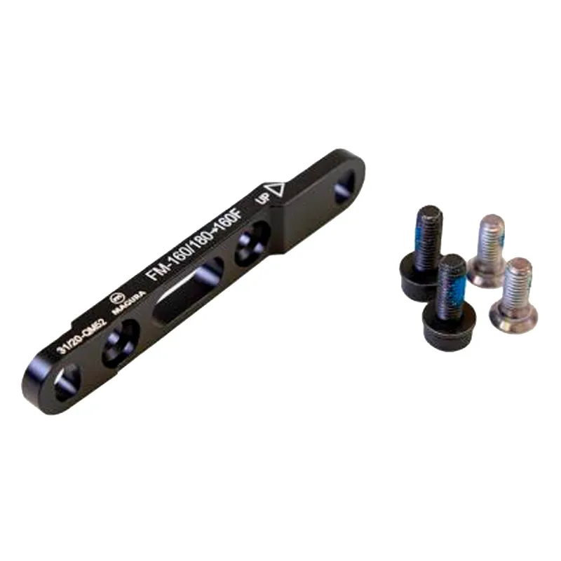 BRAKE PART MAG DISC ADPTR QM52 FLAT MOUNT FT 160 w/HARDWARE