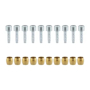 BRAKE DISC CPY HYD FITTINGS OLIVE+NEEDLE_BGof10 BK/SL