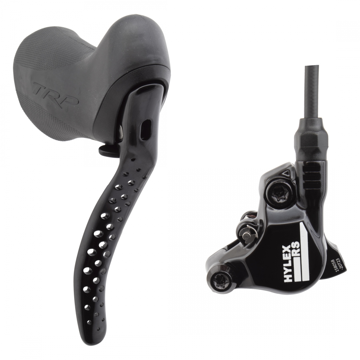 BRAKE DISC TRP RD HYLEX HYD RR FM w/LVR no/ROTOR BK (M)