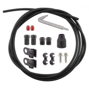 BRAKE DISC SRAM HYD HOSE KIT BK 2000mm DBL COMPRESSION MTN/RD BK