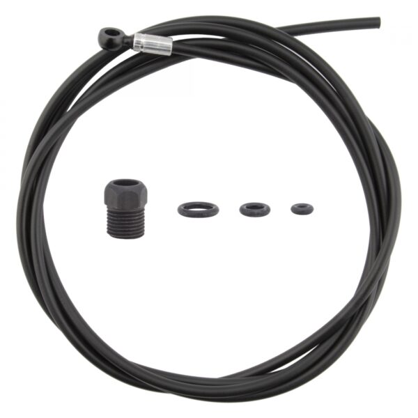 BRAKE DISC SRAM HYD HOSE KIT BK 2000mm BANJO BLACK MTN/RD BK