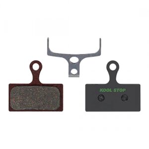 BRAKE SHOES K/S DISC SHI XTR EBIKE ORG/CERAMIC w/SPRING