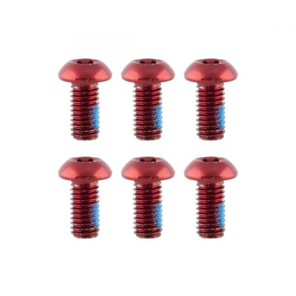 BRAKE PART OR8 DISC BOLTS M5x10 TORX RD PKof6