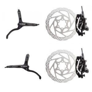 BRAKE DISC CLK REACT-2 HYD F&R w/LVR 160 IS BK