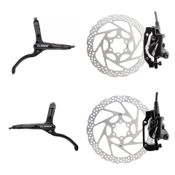 BRAKE DISC CLK REACT-2 HYD FT-180/RR-160 w/LVRS IS BK