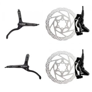 BRAKE DISC CLK REACT-4 HYD F&R w/LVR 160 IS BK
