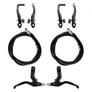BRAKESET OR8 SPORT COMP V F&R w/LVRS BK