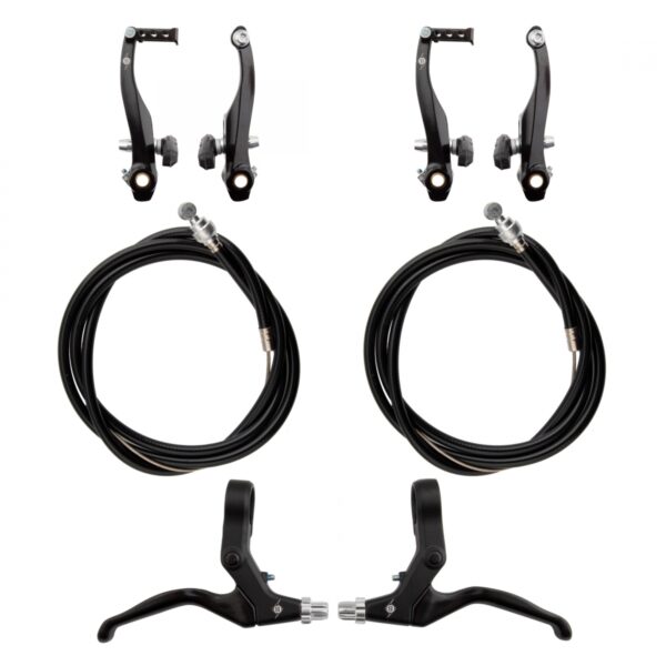 BRAKESET OR8 SPORT COMP V F&R w/LVRS BK