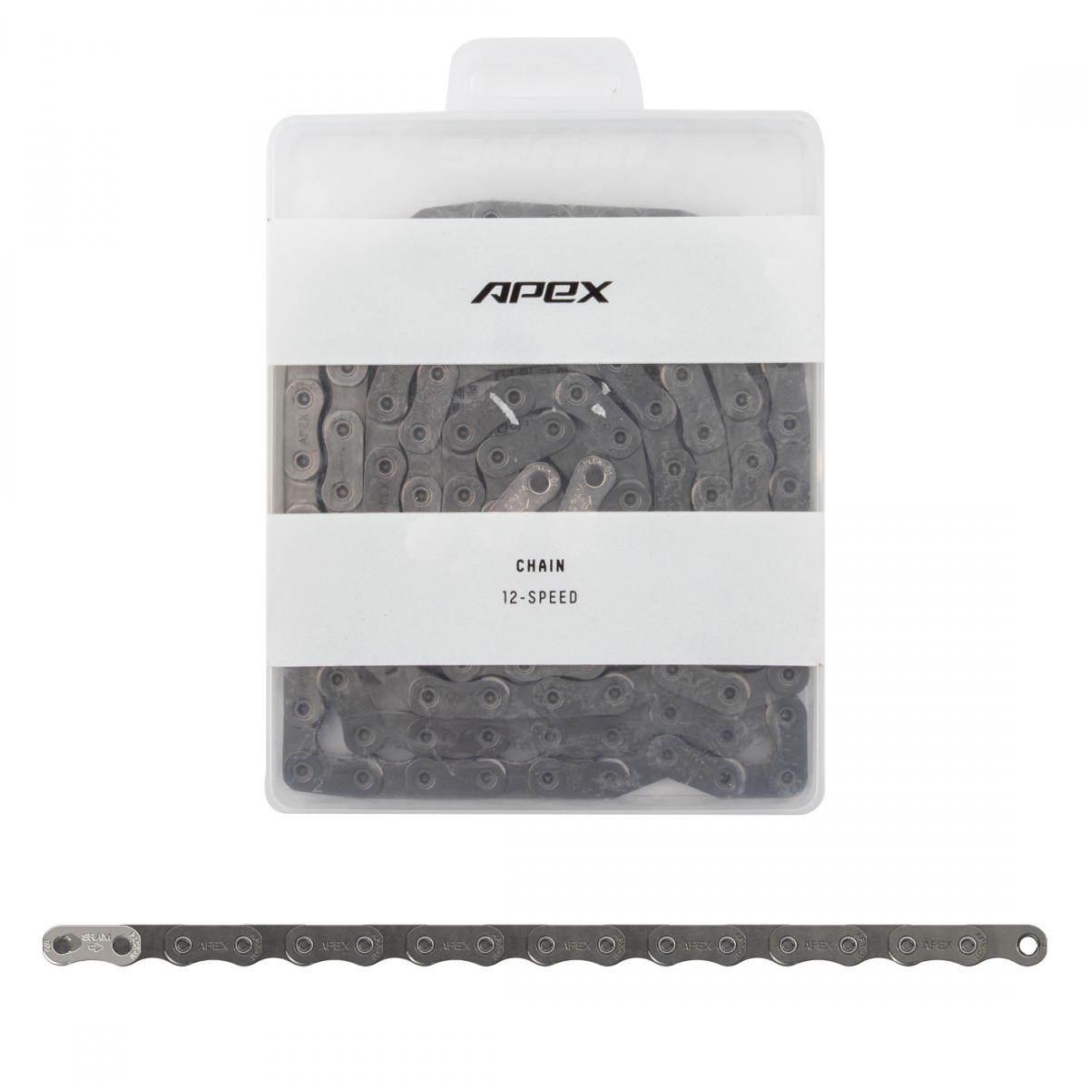 CHAIN SRAM APEX D1 12s GY 114L FLATTOP POWERLOCK