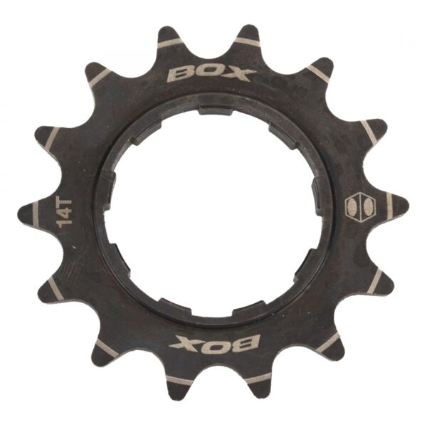 COG BOX ONE CRMO 14T 3/32  f/SGLE SPD CASS BK
