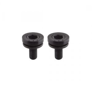 BB AXLE BOLT SUNLT RUST-SHIELD M8x16mm BK PAIR