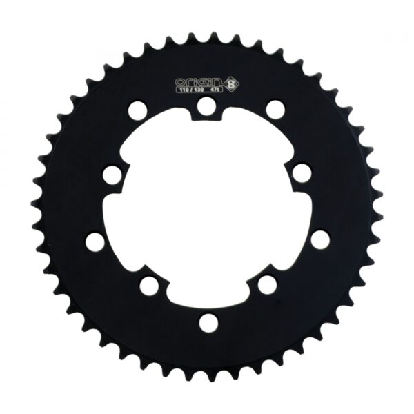 CHAINRING 10H OR8 47T 110/130 BLK 1/8