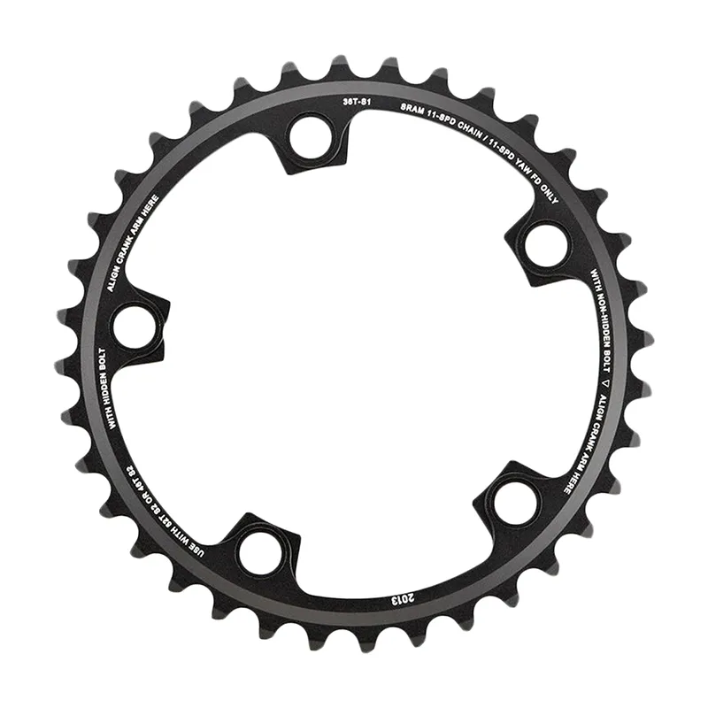 CHAINRING SRAM 36T 110mm RED-X-GLIDE 11s S1 B-BK YAW