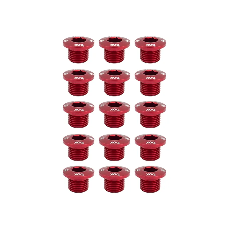 CHAINRING BOLT SET BOX ONE 7075 ALY 15pc RD