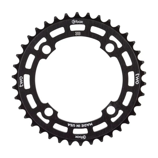 CHAINRING BOX TWO BMX 104mm 38T 4B BK