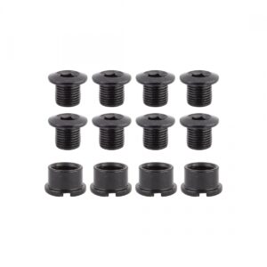 CHAINRING BOLT SET OR8 THRUSTER MTB DOUBLE STL BK