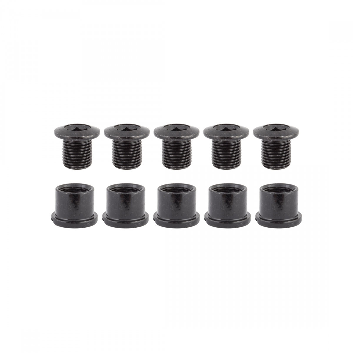 CHAINRING BOLT SET OR8 THRUSTER ROAD DOUBLE STL BK