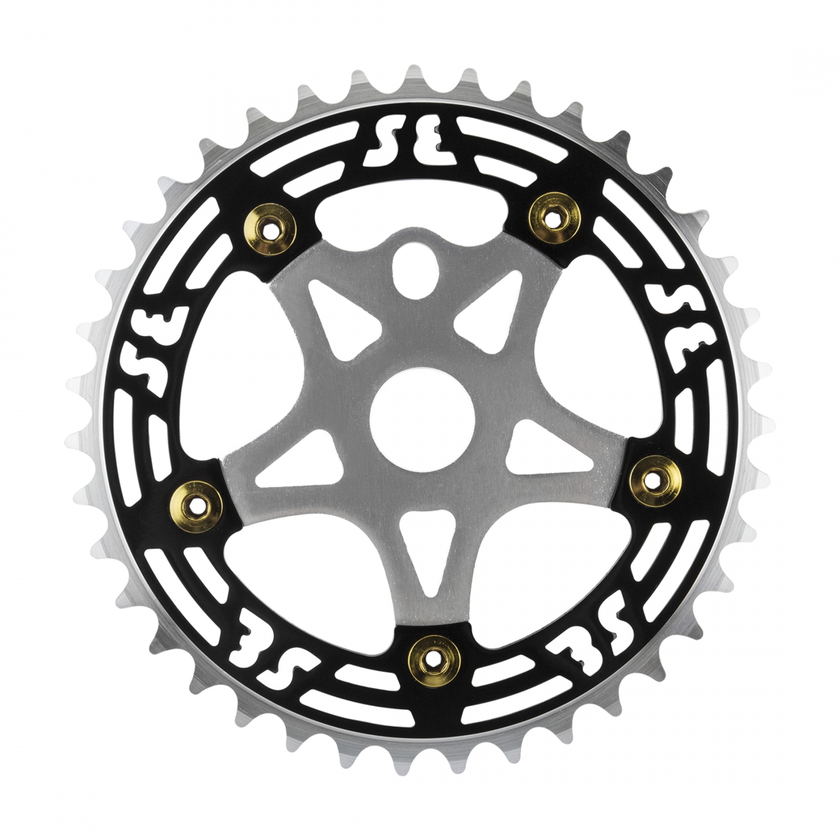 CHAINRING SE BIKES 1pc 39T 1/8 ALY w/SPIDER BK/SL CP