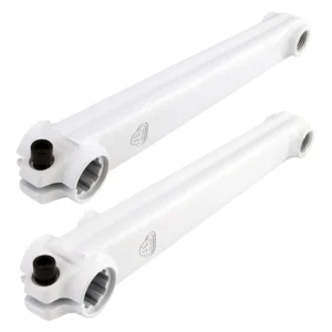 CRANKARM SET SE BIKES BMX V-RIDGE CROMO 175 3PC 19mmx8T SPLINE WH w/BB AXLE