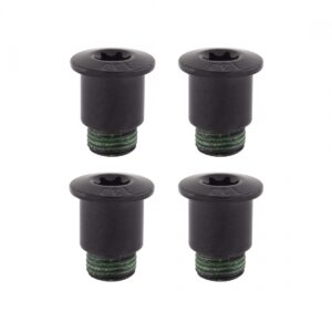 CHAINRING BOLT SET SRAM HIDDEN 4-ARM 4x2 M8x4.75x8.75 STL 94/107 SET BK
