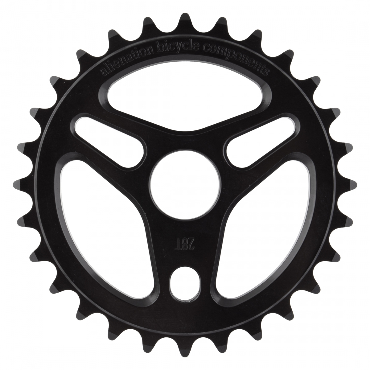 CHAINRING AN 1pc 28T 1/8 ENTERPRISE BK