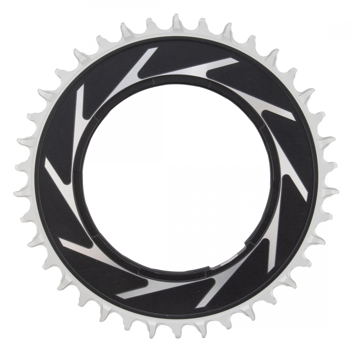 CHAINRING SRAM 38T POWERMETER THREADED EAGLE 0mm BK/SL XXSL D1 T-TYPE