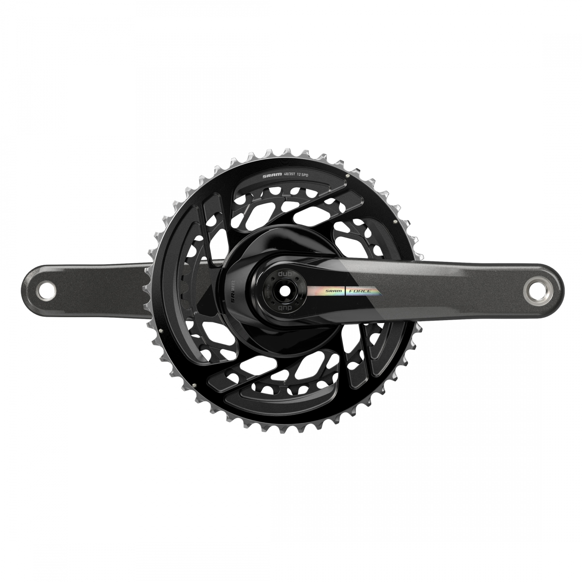 CRANKSET SRAM FORCE D2 170x46/33 DM DUB NoBB IR-BK