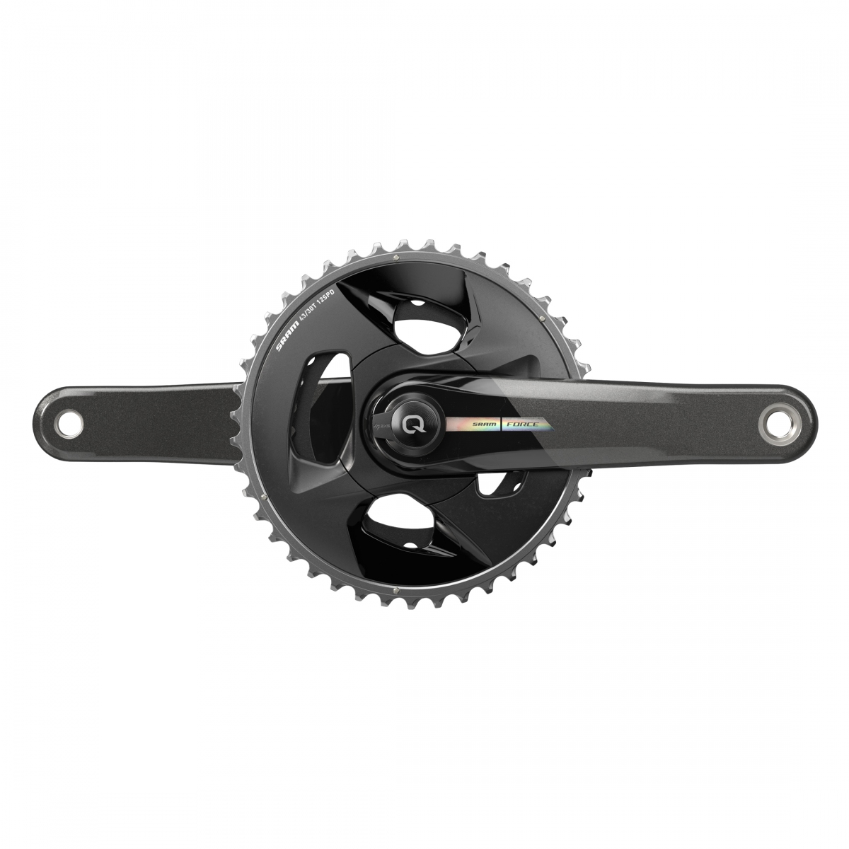 CRANKSET SRAM FORCE AXS WIDE D2 POWERMETER SPINDLE 170x43/30 DM DUB NoBB BK
