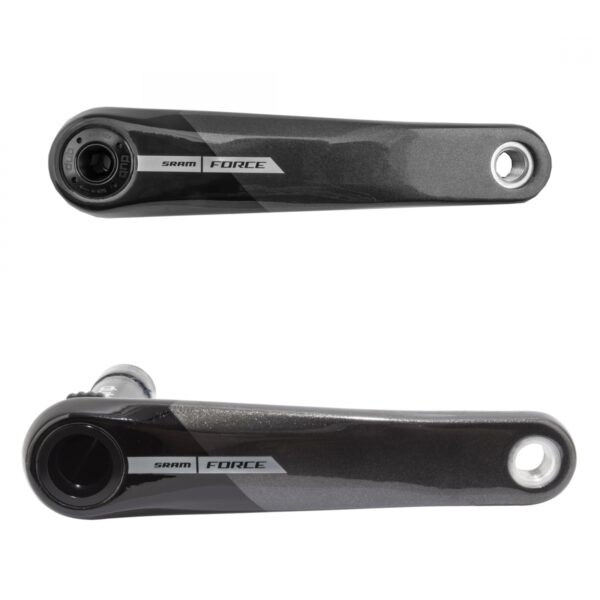 CRANKARM SET SRAM FORCE D2 DUB 8-BOLT 172 IR-BK NO-BB/SPIDER/CHAINRINGS