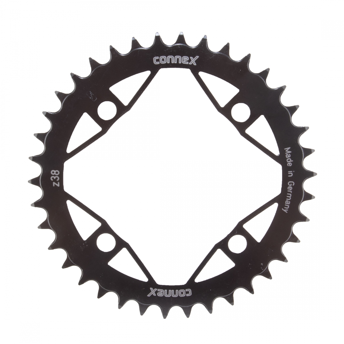 CHAINRING EBIKE CONNEX f/BOSCH-III/YAMAHA/BROSE/BAFANG NARROW-WIDE 104mm 38T 4B BK