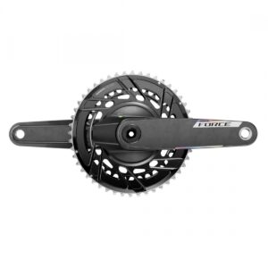 CRANKSET SRAM FORCE AXS E1 POWERMETER SPIDER 160x48/35 TM DUB NoBB BK (P)