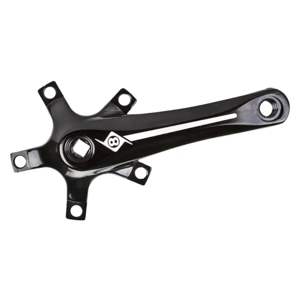 CRANKARM SET OR8 175 110 bcd FORGED BLK