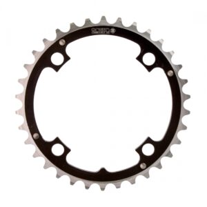 CHAINRING OR8 104mm 34T RAMPED 4B BK/SL