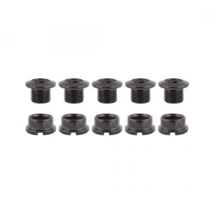 CHAINRING BOLT SET OR8 SINGLE STL BLK