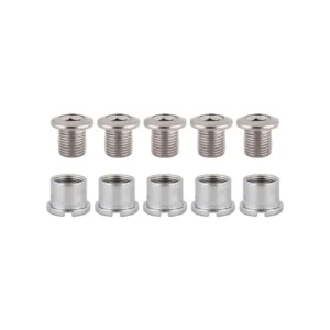 CHAINRING BOLT SET OR8 DBL STL CP