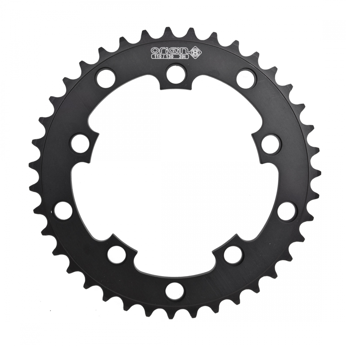 CHAINRING 10H OR8 39T 110/130 BLK 3/32
