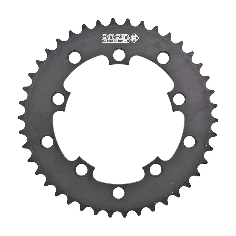 CHAINRING 10H OR8 42T 110/130 BLK 3/32
