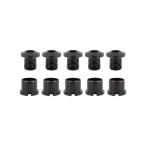 CHAINRING BOLT SET OR8 DBL ALY BLK