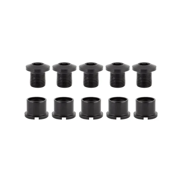 CHAINRING BOLT SET OR8 DBL ALY BLK