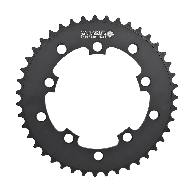 CHAINRING 10H OR8 43T 110/130 BLK 3/32