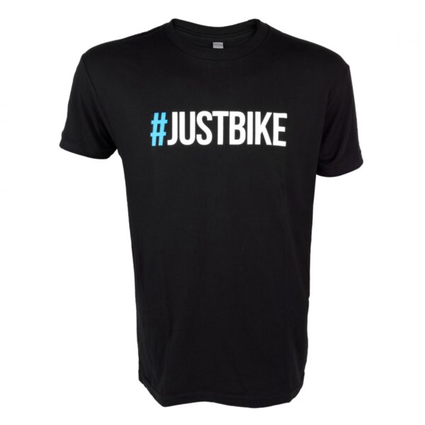CLOTHING T-SHIRT JBI.BIKE #JUSTBIKE LRG BLK