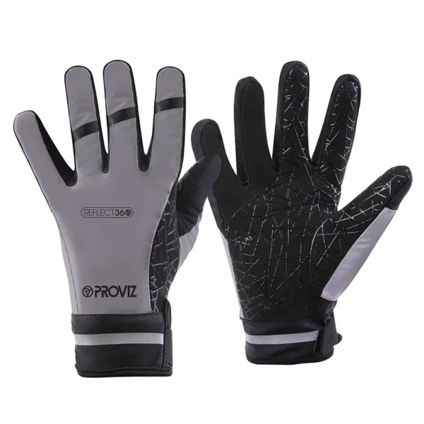 GLOVES PROVIZ REFLECT360 WATERPROOF XL BK/GY