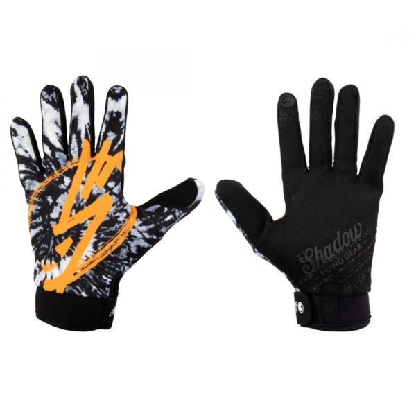 GLOVES TSC CONSPIRE JR TANGERINE TYE DYE MD
