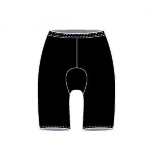 CLOTHING SHORTS ADMO PAD SKINS WOM BK XL