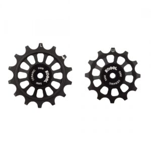 DER PART KOGEL PULLEY ALLOY 12T/14T OS HYBRID CERAMIC SHI M9200 PR BK